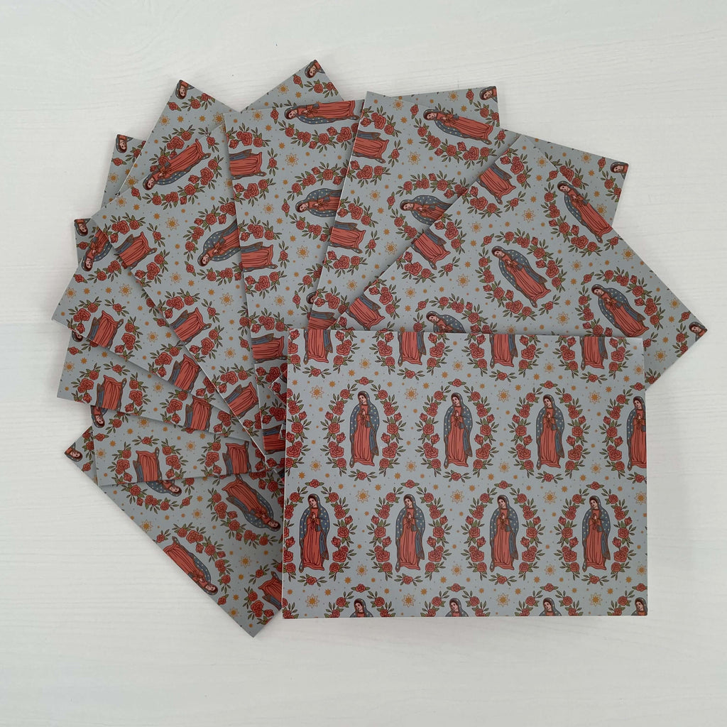 Catholic Note Cards Pack of 10 - Guadalupe Collection