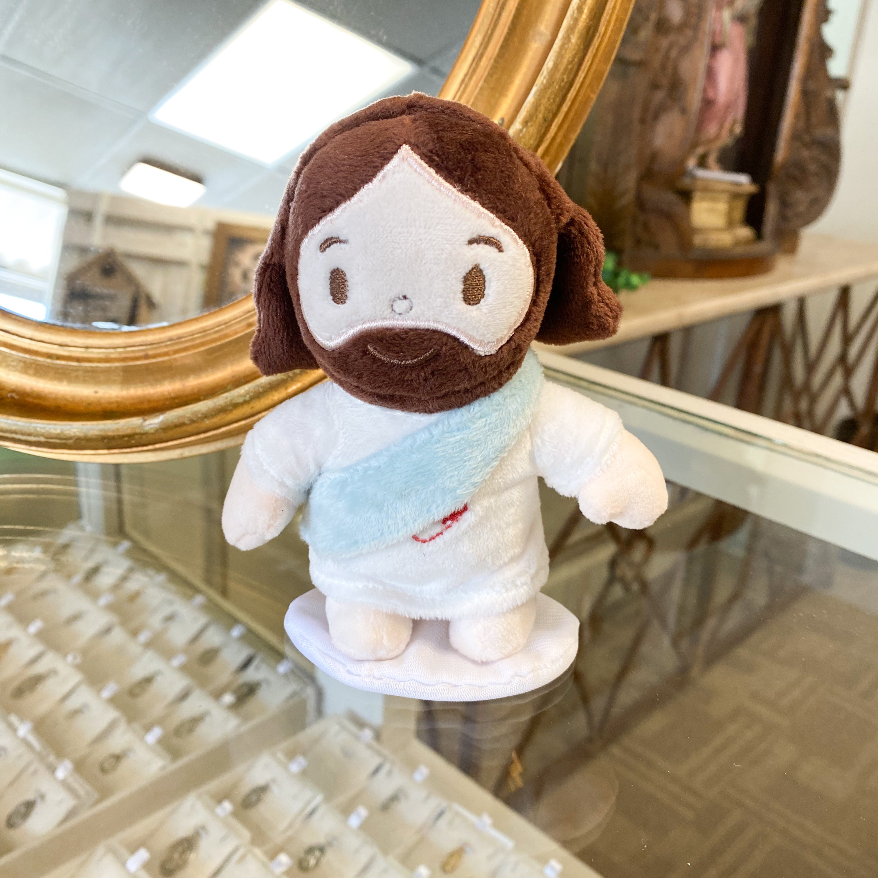 Plush Shoulder Saints - Jesus; Mary