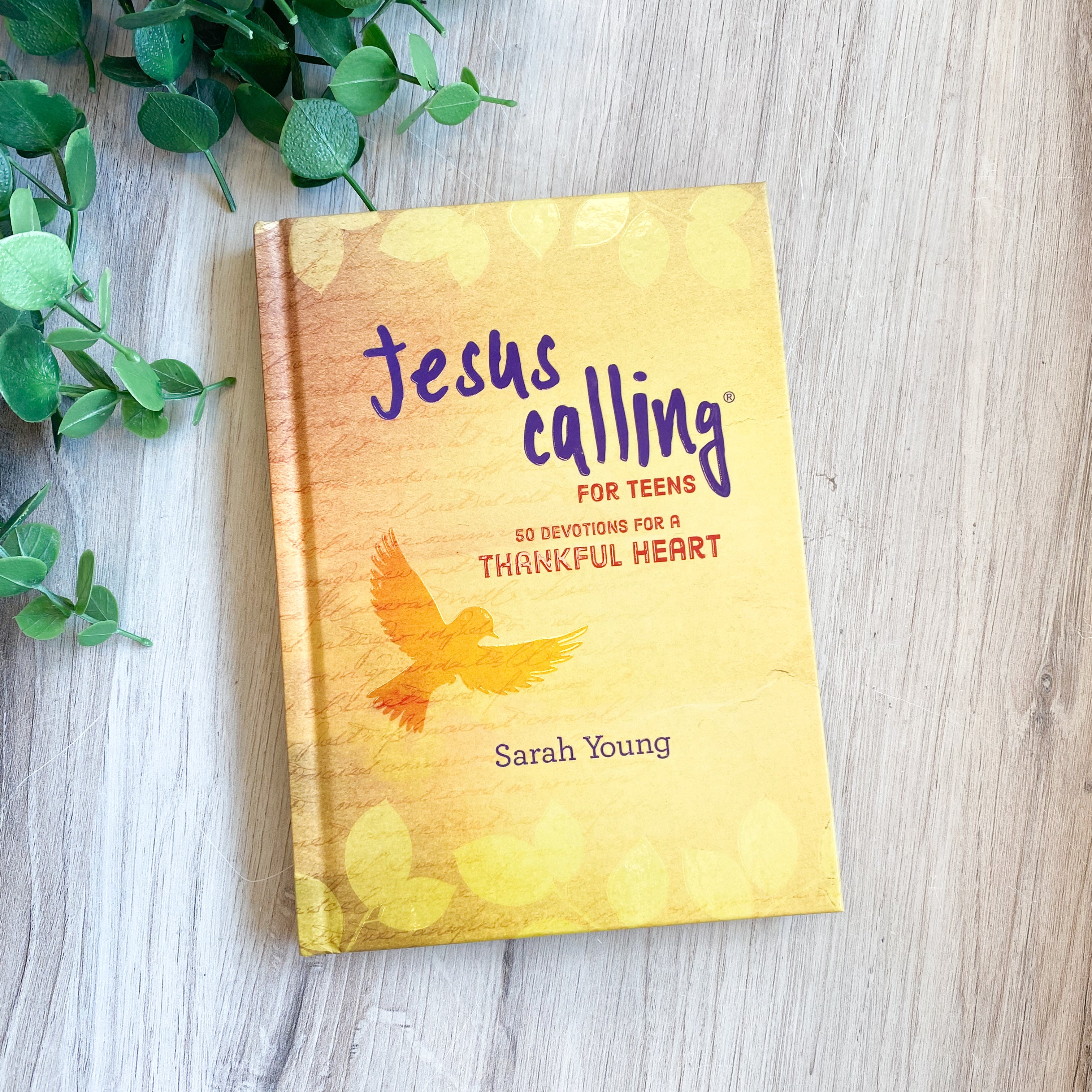 JESUS CALLING Teens Thanksful Heart YA
