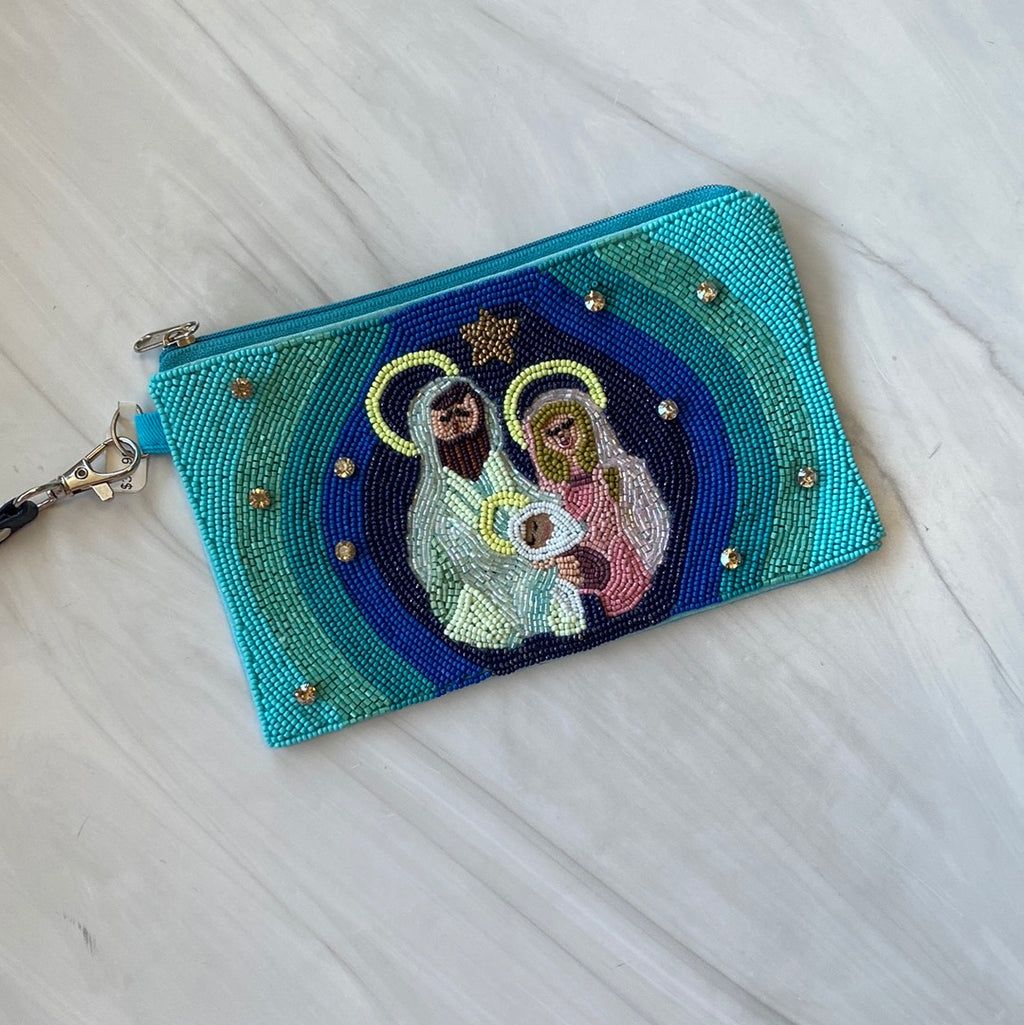 Beaded Wristlet