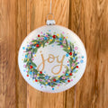 5" Confetti Joy Wreath Ornament