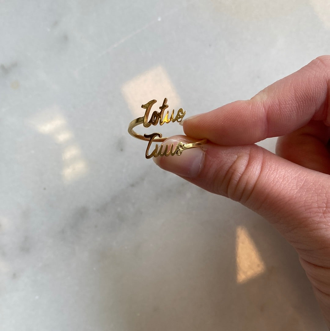 Totus tuus ring
