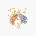Jesus I Trust In You Vinyl Sticker