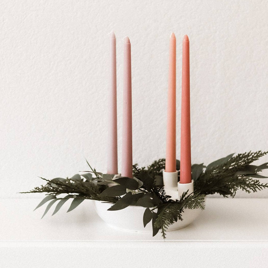 Ceramic Advent Wreath