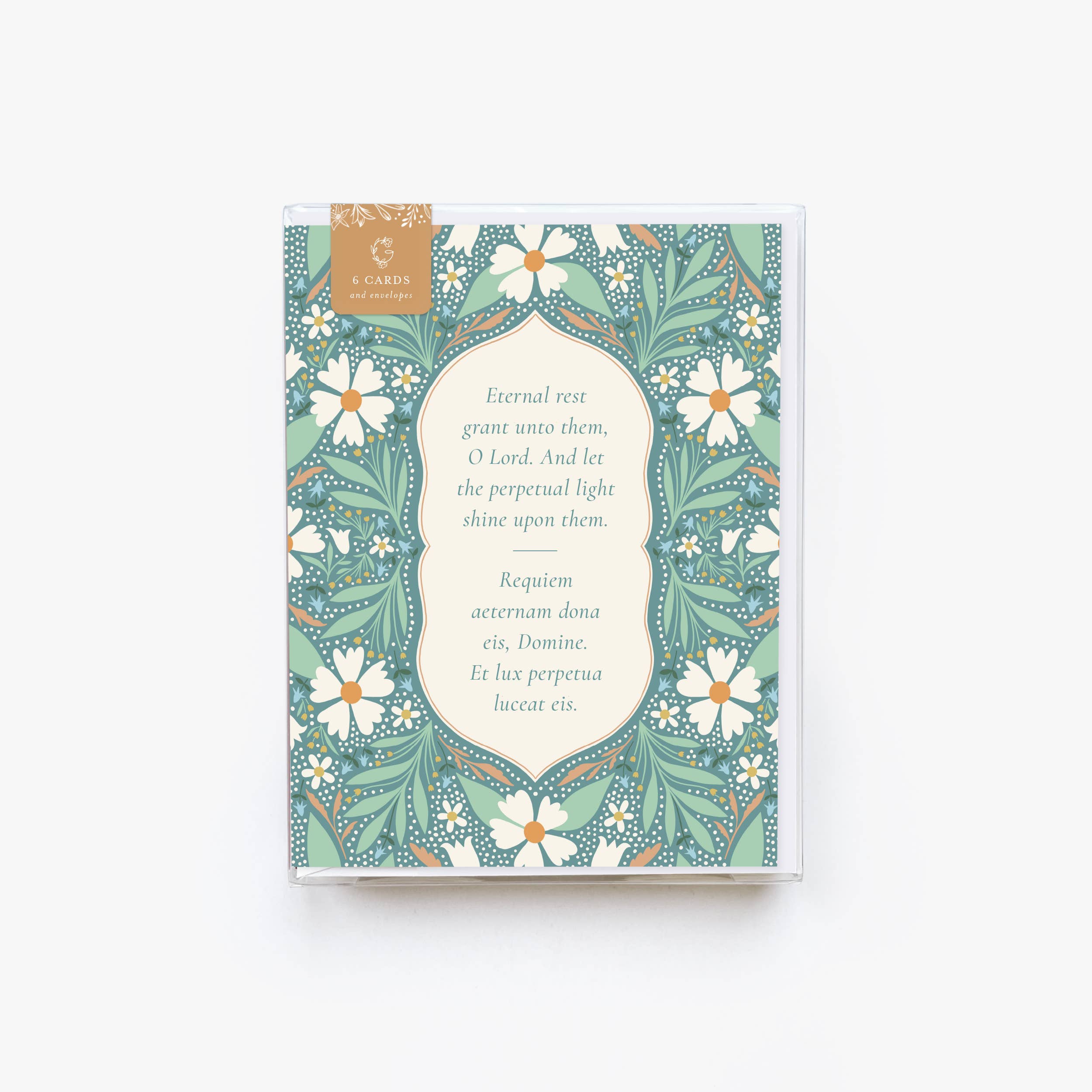 Eternal Rest Sympathy Card - Box of 6