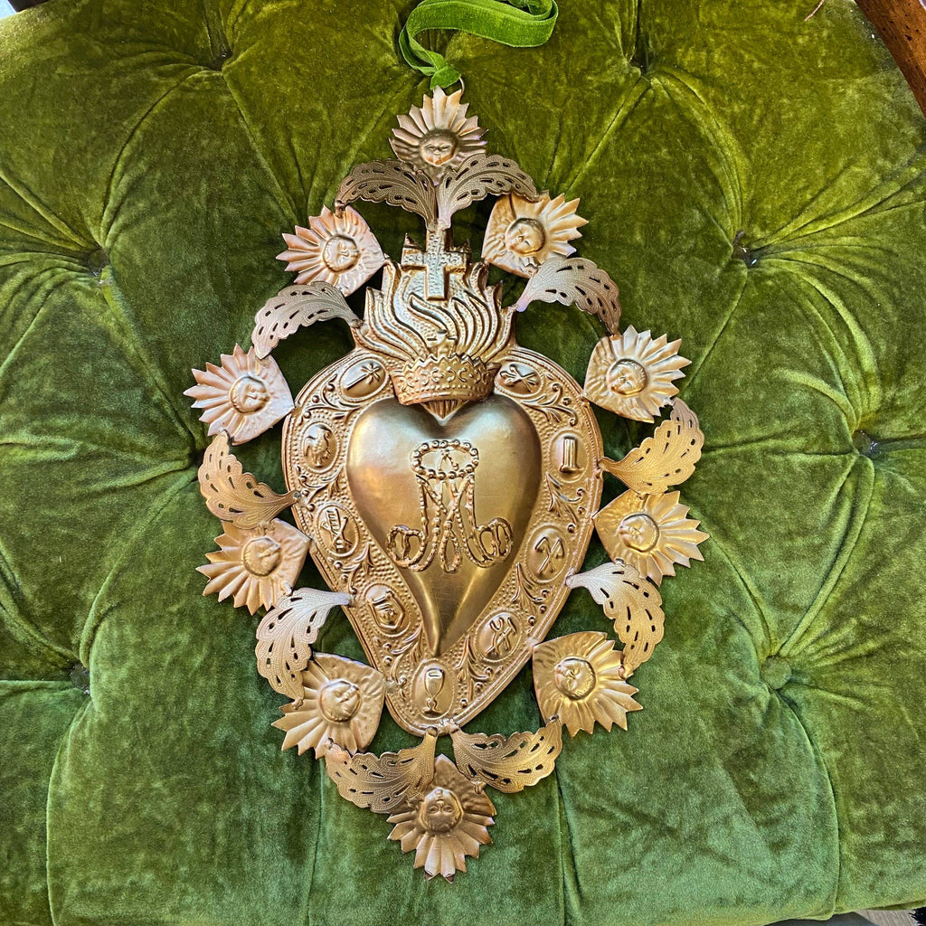 Cutout Sacred Heart Ornament