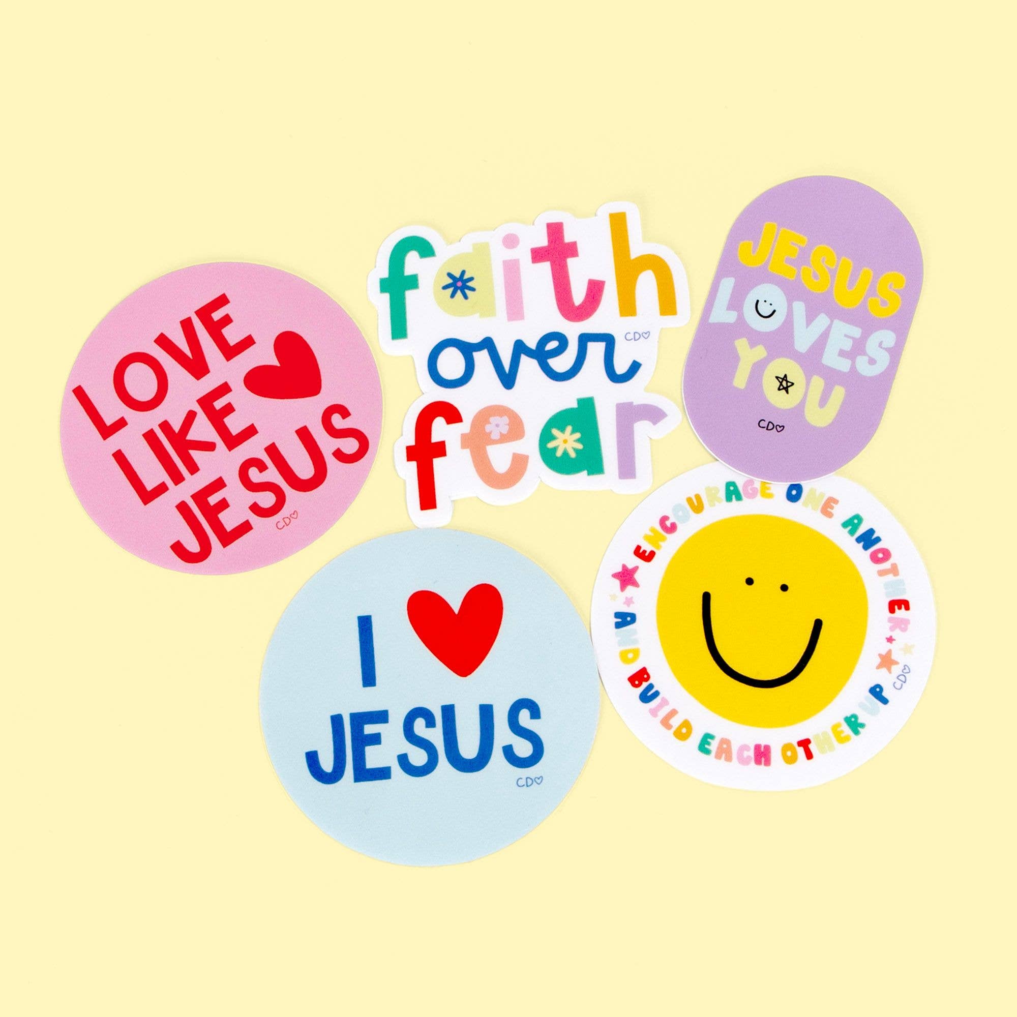 I Love Jesus Decal Sticker