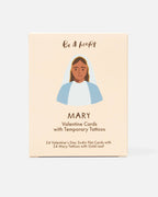 Mary Valentine Cards with Temporary Tattoos