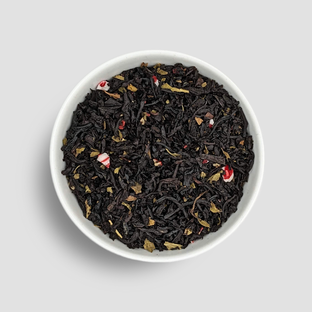 Candy Cane Lane Black Tea with Peppermint - Christmas Gift