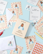 Mary Valentine Cards with Temporary Tattoos