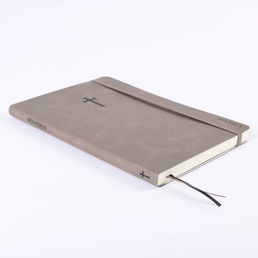 Wineskin Journal -  Soft Cover - Grey - 196 Pages