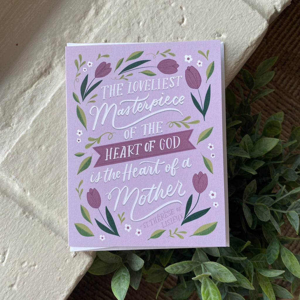 Heart of a Mother Greeting Card