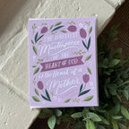 Heart of a Mother Greeting Card