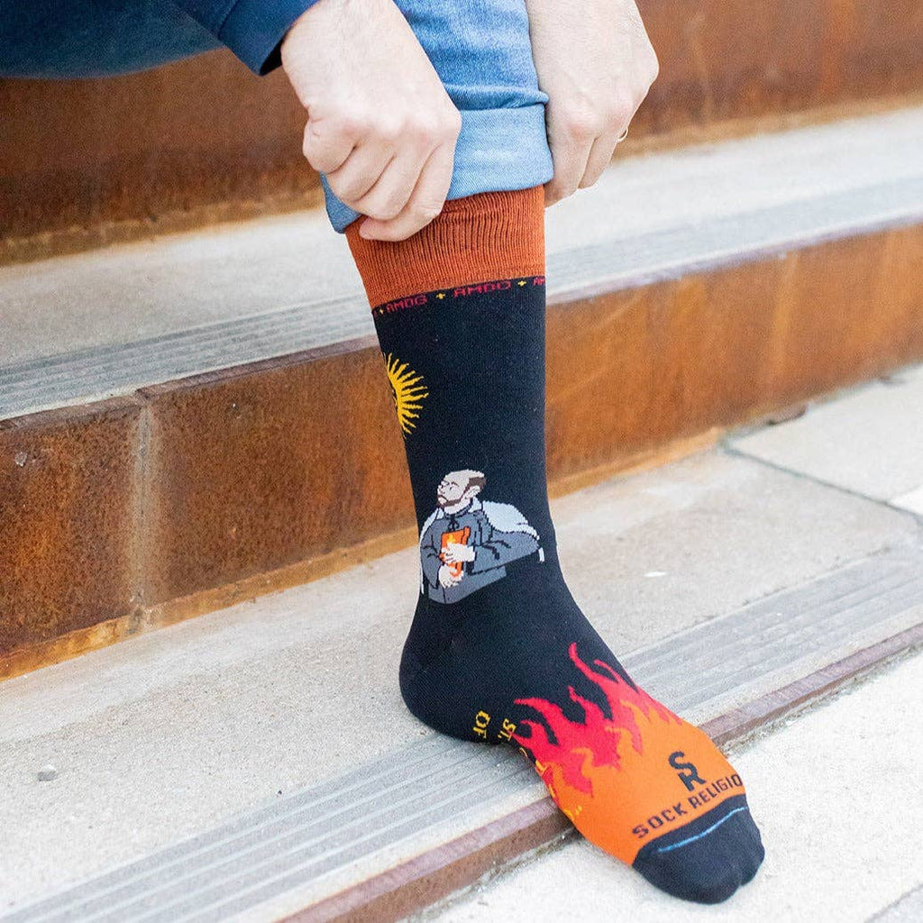 St. Ignatius of Loyola Adult Socks
