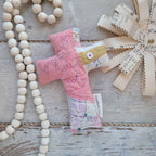 Well Worn Quilted Prayer ComfortCross series - Forget Me Not