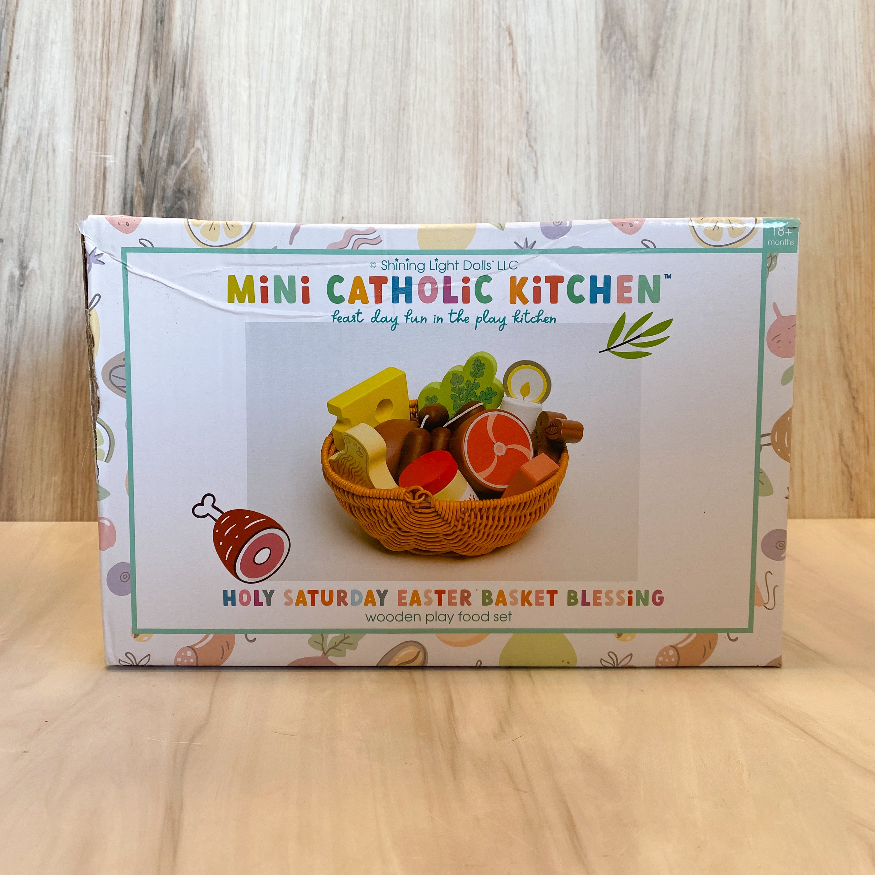 Wooden Play Food Set: Holy Saturday Easter