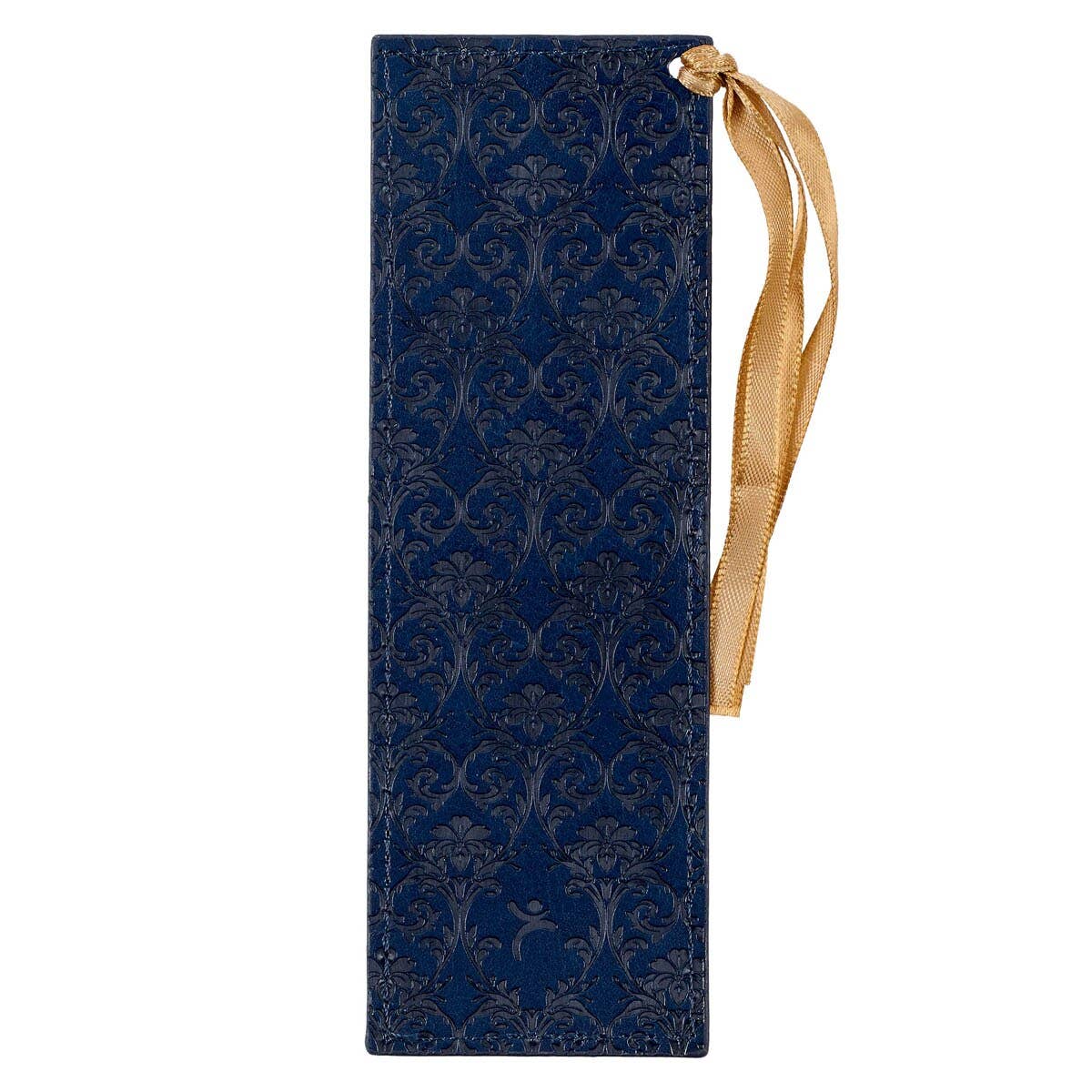 Bookmark Faux Leather Navy I Know the Plans Jer. 29:11
