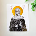 Embellished St. Martha print