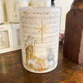 Candle Holder / Vase - Joyful Melody with Holy Family