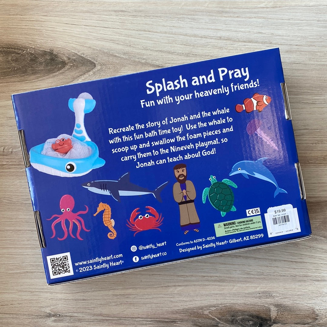 Bath Set: Jonah & the Whale