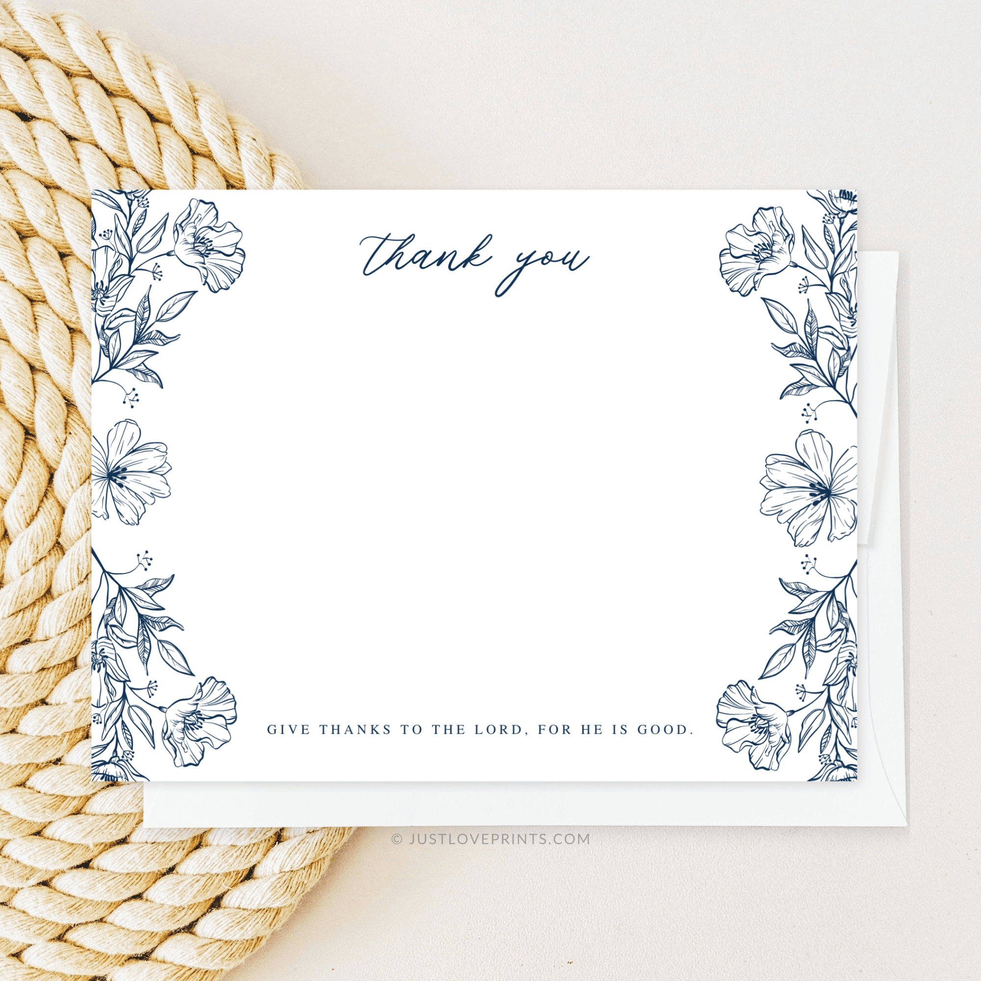 Thank You Christian Note Card Pack