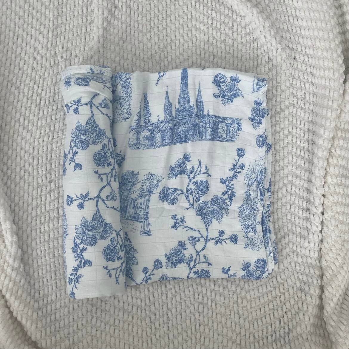 Lourdes Swaddle Blanket
