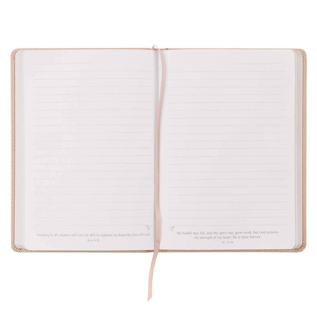 Journal Classic Taupe When She Speaks Prov. 31:26