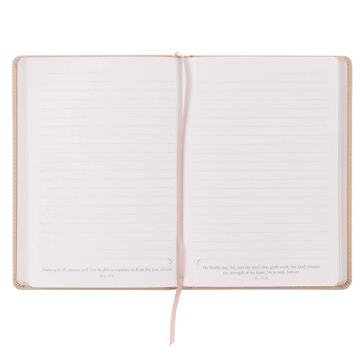 Journal Classic Taupe When She Speaks Prov. 31:26