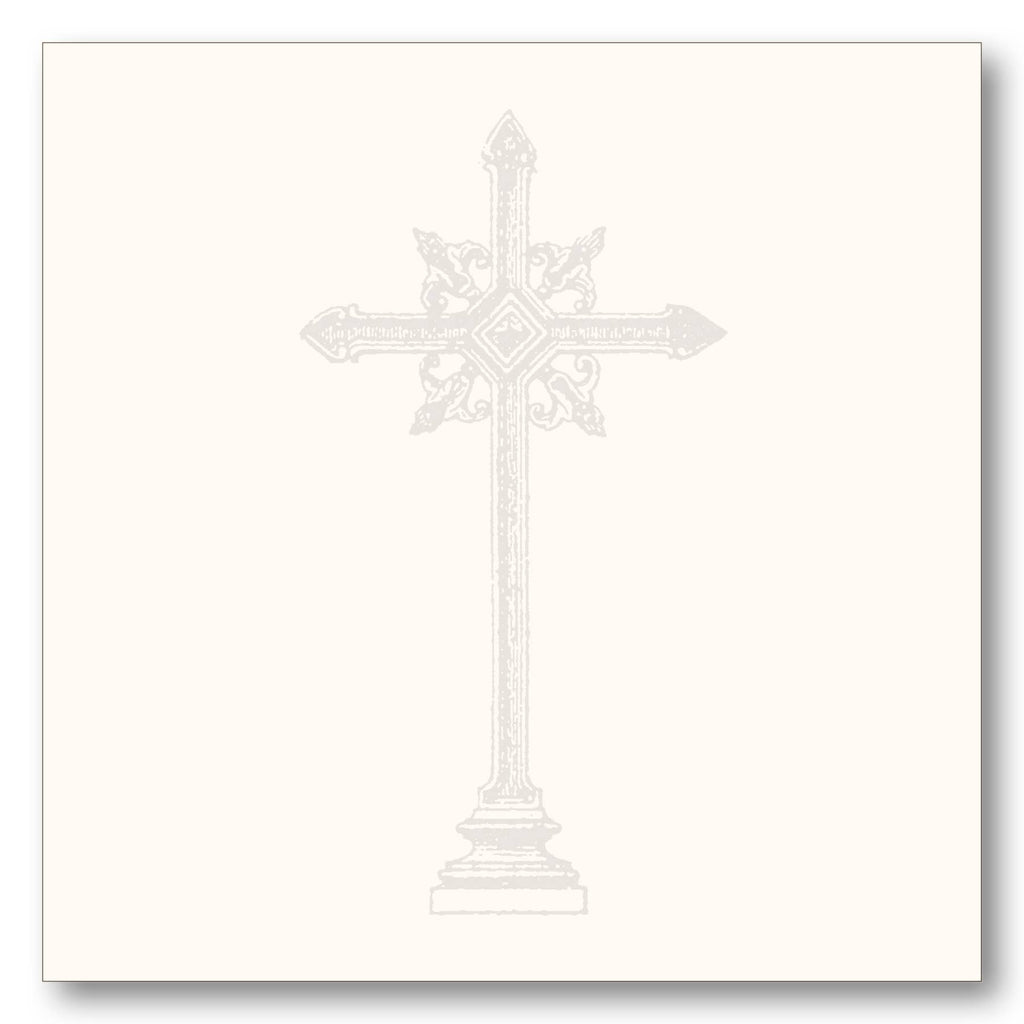 Elegant Cross Note Block