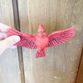 Assorted Resin Cardinal Ornaments