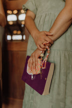 Bright Blooms Rosary Pouch