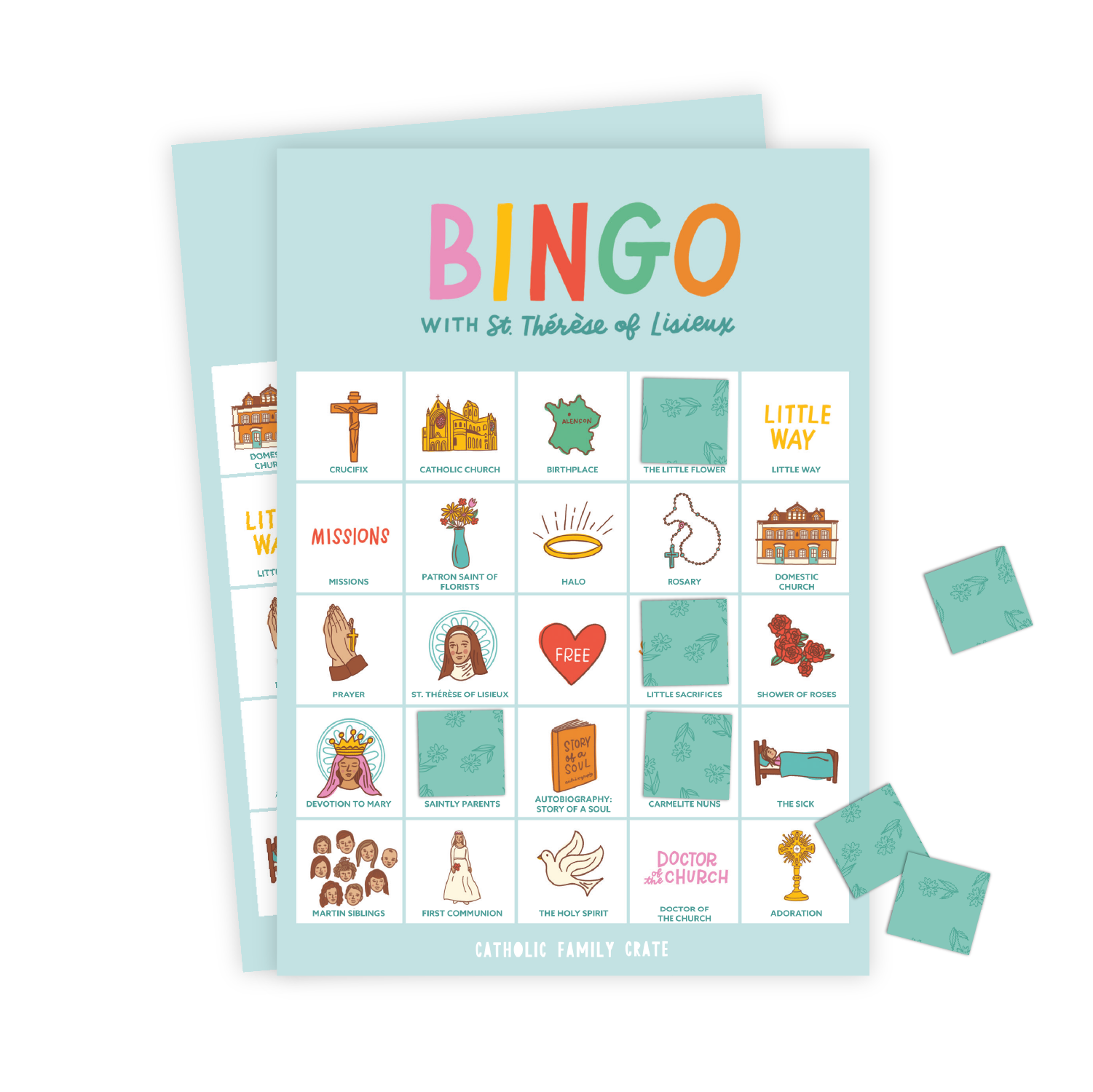 St. Thérèse of Lisieux Bingo