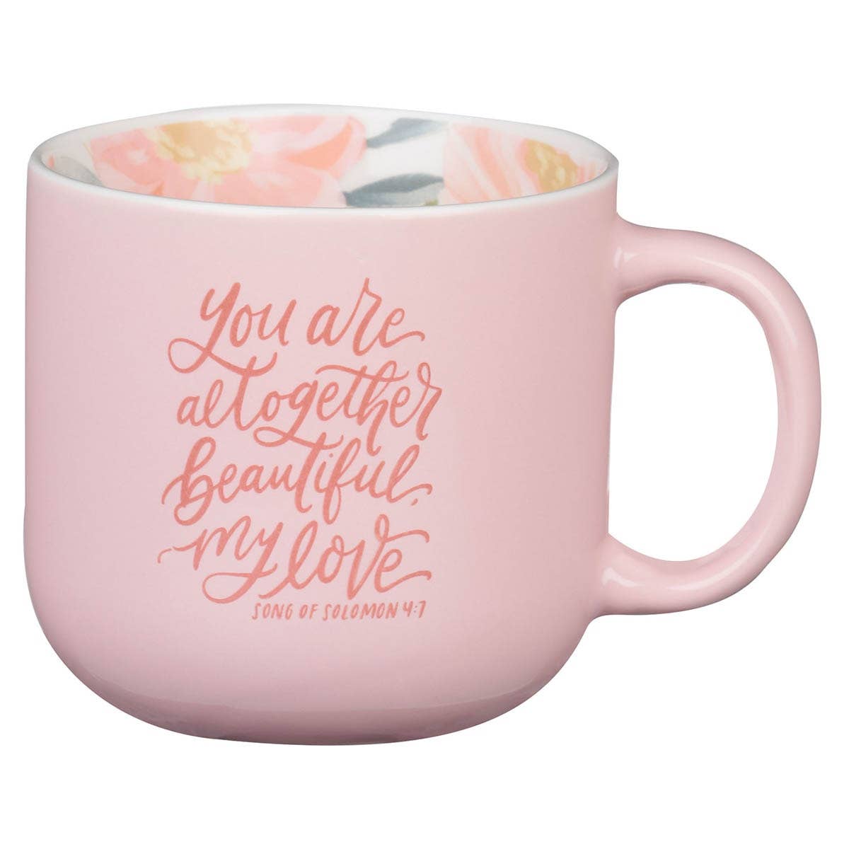 Mug Pink You Are Altogether Beautiful Song 4:7