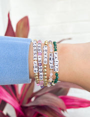 Choose Joy Letter Bracelet