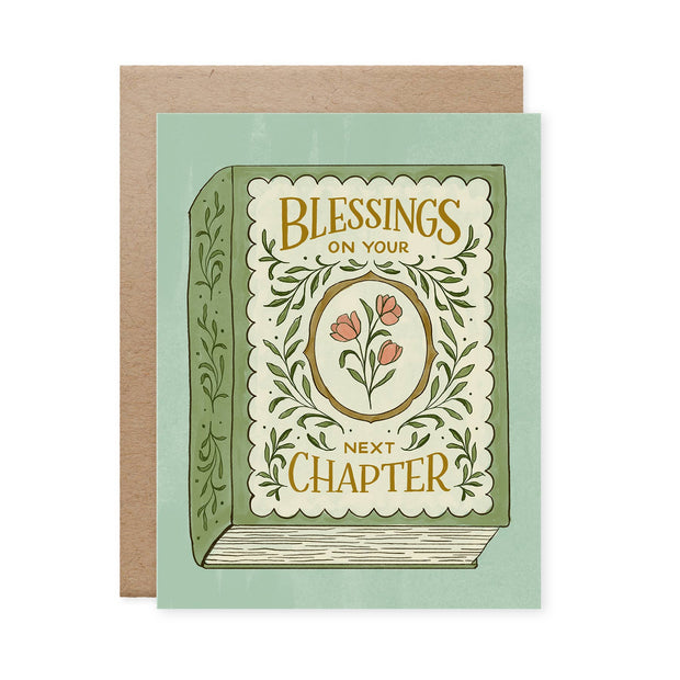 Blessings on Your Next Chapter Card