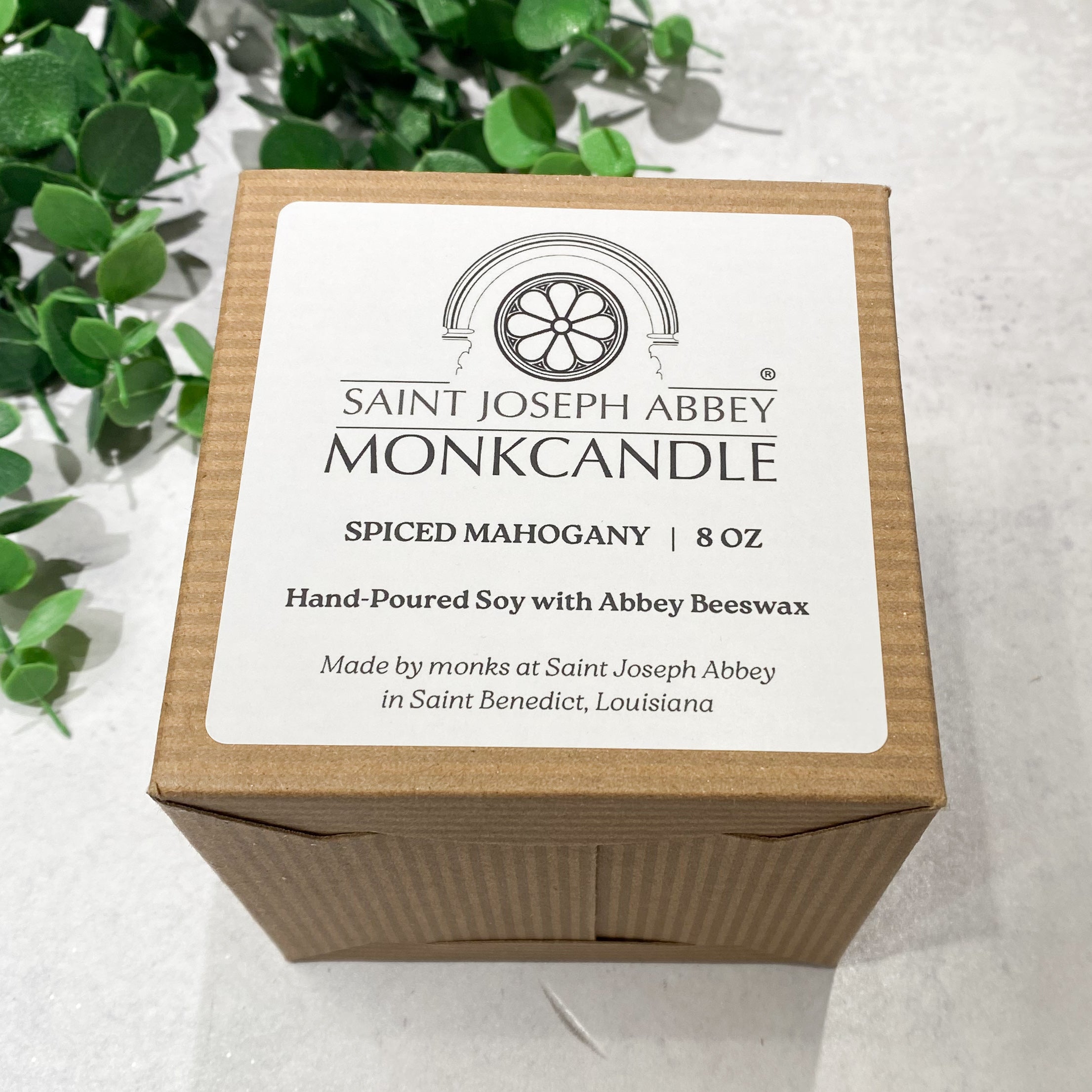 Monk Candle - Saint Joseph Abbey