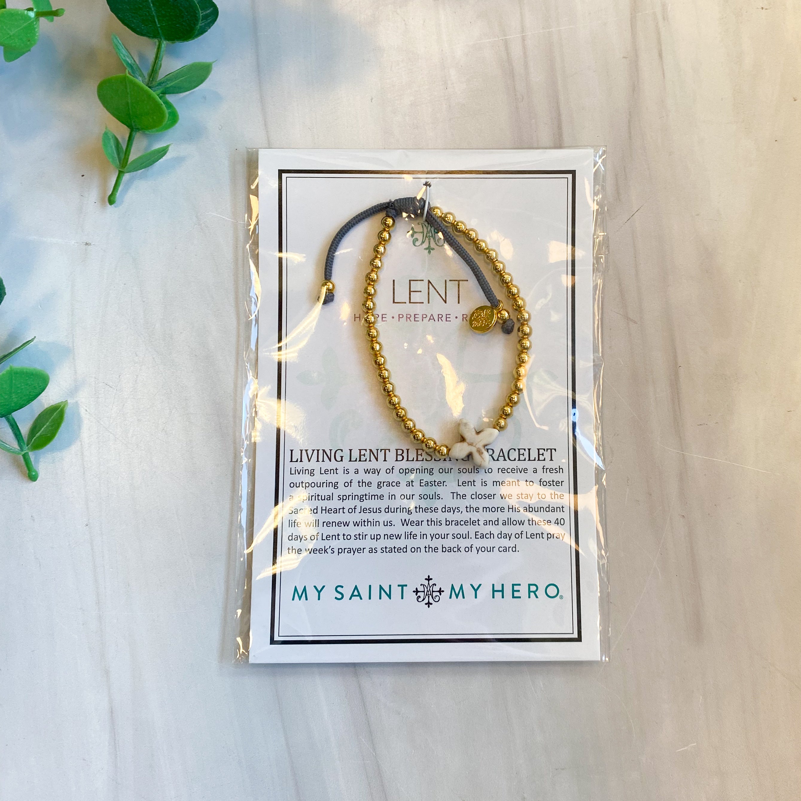 Living Lent Blessing Bracelet