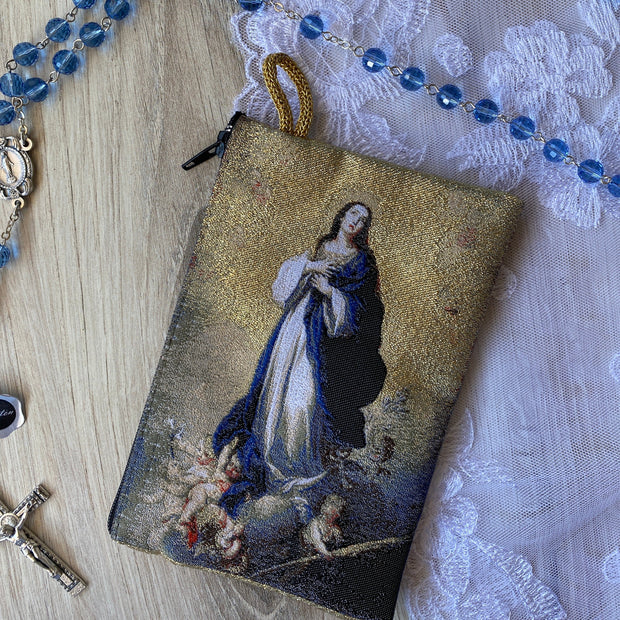 MD Rosary Pouch - Immaculate Conception   (4" x 6")