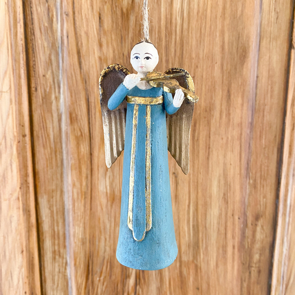 Rosellie Angel Ornament, 4 Asst