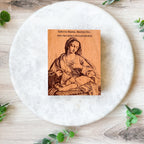Blessed Mother & Child Engraved Plaque | Catholic Wood Art | Holy Family Devotional Gift