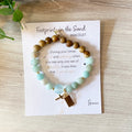 Footprints In The Sand Beaded Bracelet