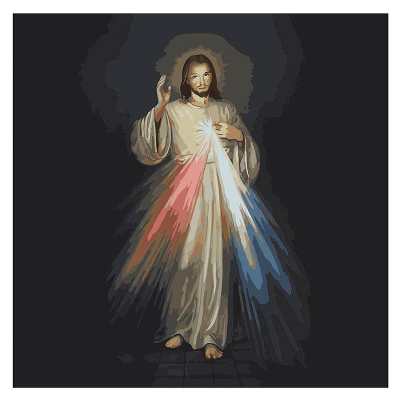 Paint By Numbers-Divine Mercy