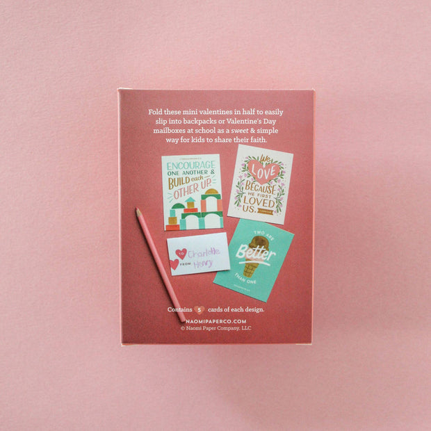 Bible Verse Kids Mini Valentines III