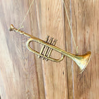 Gold Resin Instrument Ornament (4 Different Instruments)