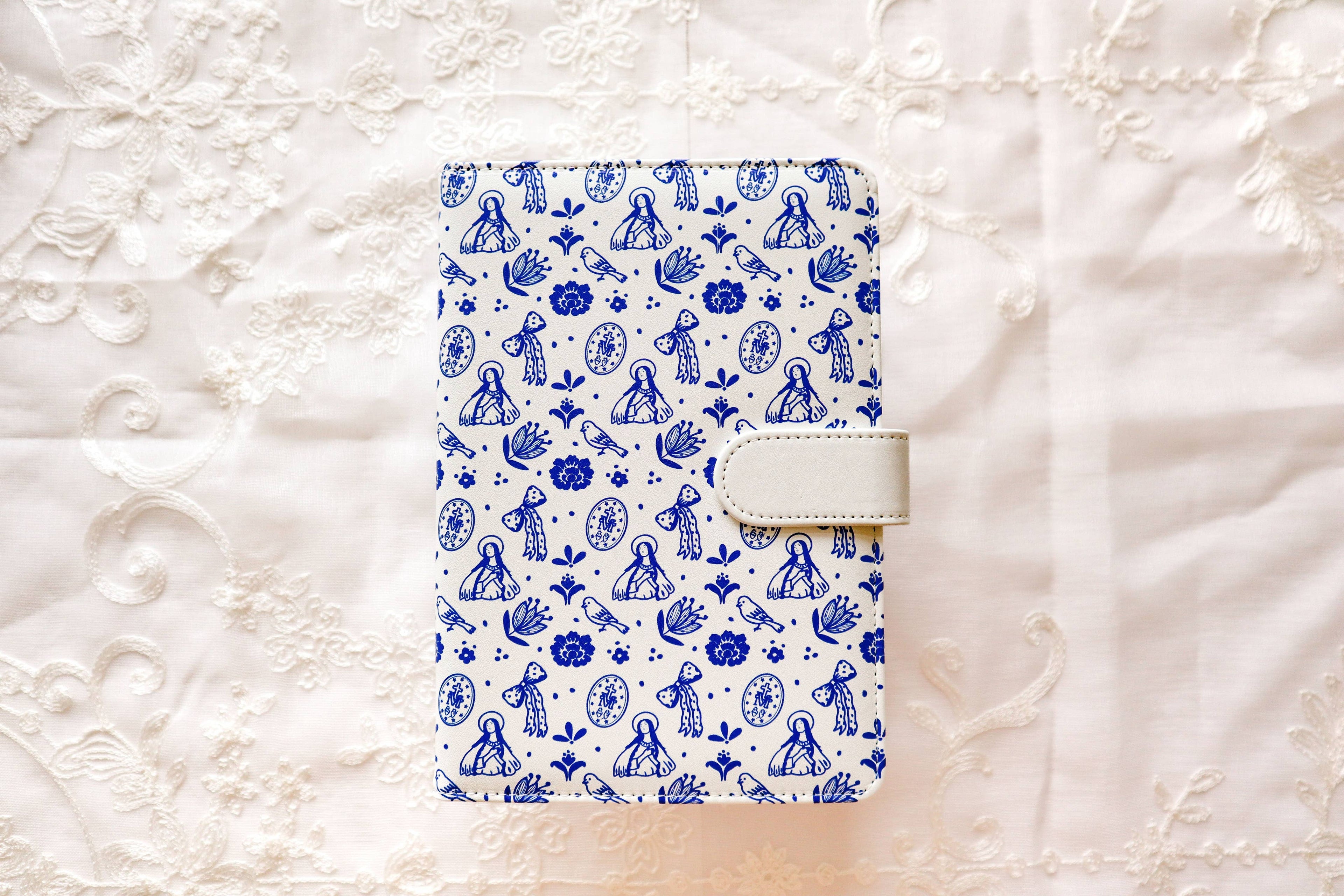 Blue Marian Leather Journal