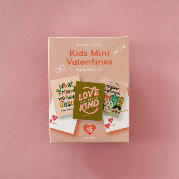 Bible Verse Kids Mini Valentines II