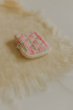 Floral Rosary Pouch