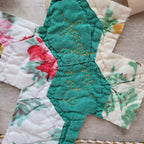 Well Worn Quilted Prayer ComfortCross series - Forget Me Not