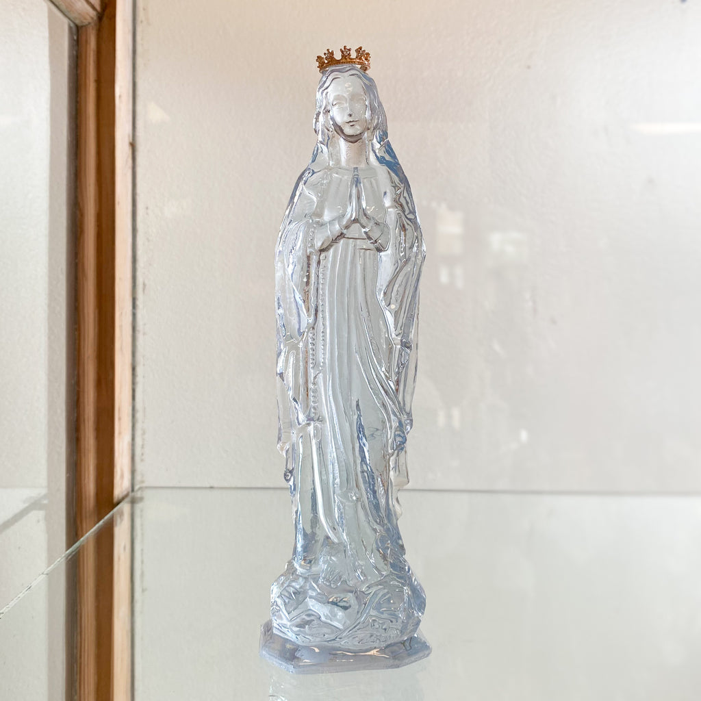 9" Crowned Mary Statue