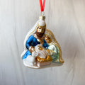 Blown Glass Holy Family Ornament